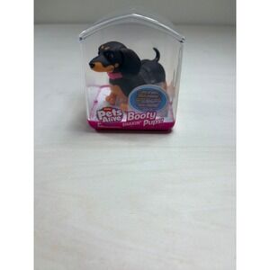 Zuru Pets Alive Booty Shakin' Pups Dachshund Black Tan Interactive Toy New